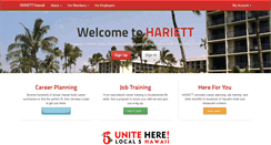 Desktop Screenshot of hariett.com